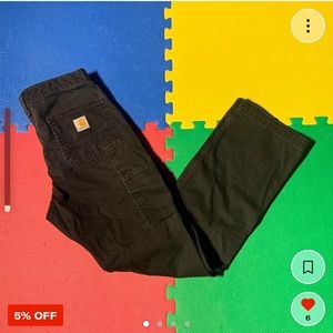 Black Carhartt Pants
